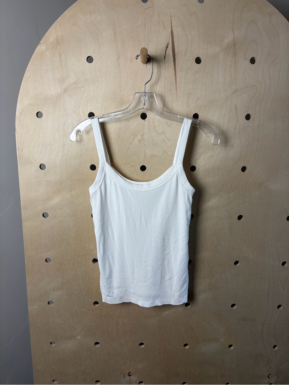 Marine Layer Lexi Rib Sun-In Cami in White Size Medium